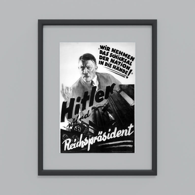 Hitler wird Reichspräsident (13x19inch Vertical)